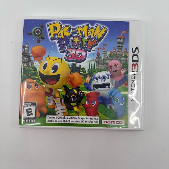 Pac-Man Party 3D Nintendo 3DS Electronic Digital Video Game Namco Entertainment - Picture 2 of 4